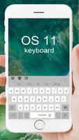 New OS11 keyboard Theme পোস্টার