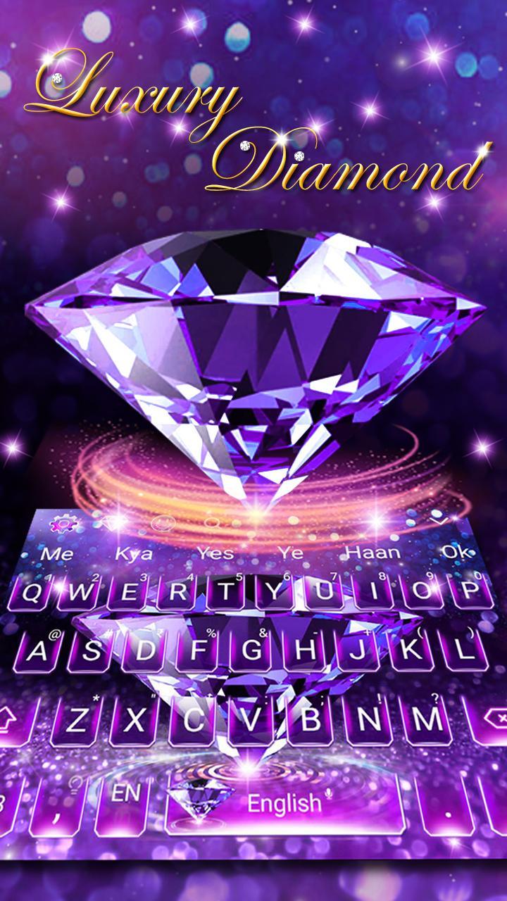 3D لوحة المفاتيح Glisten الماس الموضوع for Android - APK Download