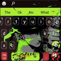 Zoro keyboard theme Affiche