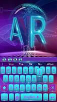 AR smart theme keyboard poster