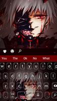 Tokyo Ghoul keyboard theme پوسٹر