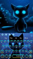 برنامه‌نما Curious Stalker Cat Keyboard Theme عکس از صفحه