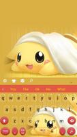 pikachu keyboard theme poster