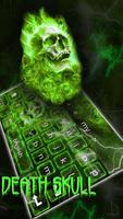 Hellfire Skull keyboard Theme poster