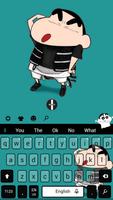 Crayon Shin-chan keyboard theme 海報