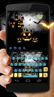 برنامه‌نما Scary Ghost Night Halloween Keyboard عکس از صفحه