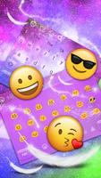 Cute Feather Pastel Star Keyboard Theme screenshot 1