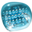 Glass Water Drops Keyboard Theme