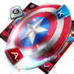 Captain America Shield  Keyboard Theme