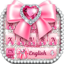 Pink bow diamond keyboard APK