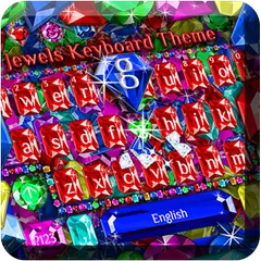 Jewels Keyboard Theme APK Herunterladen