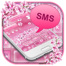Cherry Blossom SMS Keyboard Theme APK