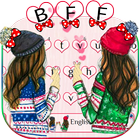Best Friends Forever Keyboard Theme icon