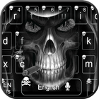 Icona Death Black Skull Keyboard