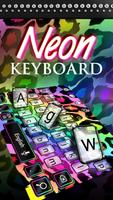 Neon cheetah fur Keyboard theme screenshot 2