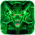 Devil Skull Scary Evil Keyboard Theme