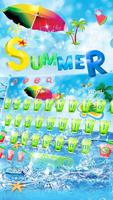 Ice Cool Summer Holiday Keyboard Theme screenshot 1