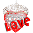 Beautiful Love Heart Keyboard