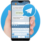 Icona Telegram Messenger Keyboard