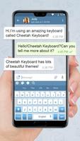Poster Telegram Messenger Keyboard