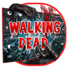 Motyw klawiatury 3D Live Dead Zombie Walking ikona