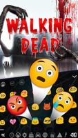 3D Live Dead Zombie Прогулки с клавиатурой Тема скриншот 3