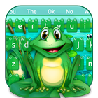 Mignonne Grenouille Clavier icône