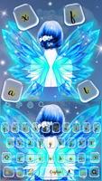 Fairy Wings Girl Keyboard Theme capture d'écran 3