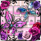 Butterfly Rose keyboard simgesi