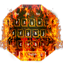 Clavier de flammes de feu APK