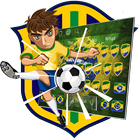 Bàn bóng đá Brazil biểu tượng