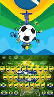 Brésil Football Clavier capture d'écran 3