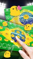 Brazil Football Keyboard ảnh chụp màn hình 2