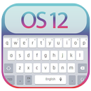 Clavier OS 12 élégant APK