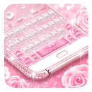 Pink Diamond Keyboard Theme APK