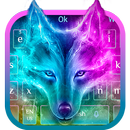 Nouveau thème de clavier Galaxy Wolf APK