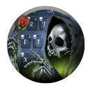 Death n Rose keyboard theme APK