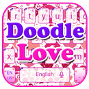 Cute Doodle Love Keyboard Theme APK