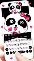 Cute Panda Keyboard Theme 截圖 2