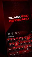 Keyboard Edgy Hitam Merah. poster