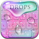 APK Pink Drops Cute Keyboard