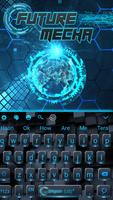 Future Mecha Tech Keyboard Theme screenshot 3