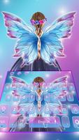 Fairy Wings Keyboard Theme ảnh chụp màn hình 3