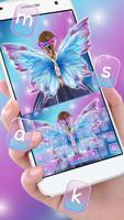 Fairy Wings Keyboard Theme plakat