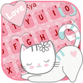Cute Adorable Kitty Keyboard