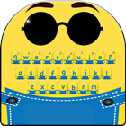 Cute Yellow Cartoon Keyboard Theme biểu tượng
