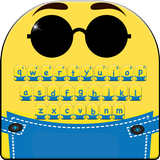 Cute Yellow Cartoon Keyboard Theme biểu tượng