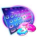 Colorful Galaxy Donuts Keyboard Theme APK