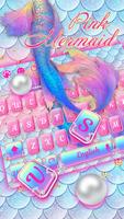 Pink Mermaid keyboard capture d'écran 1