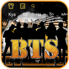 Motyw klawiatury BTS Band ikona